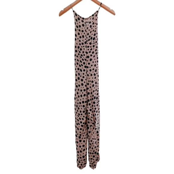 LNA Feline Leopard Jumpsuit Cross Back Size XXS 🐆 - Picture 2 of 6